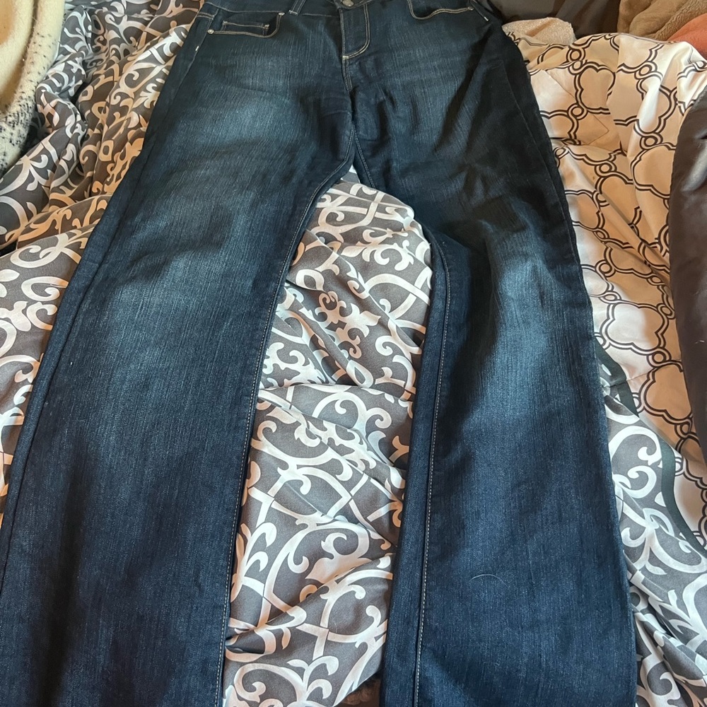 Bebe women’s bootcut jeans size 27 dark wash bootcut jeans